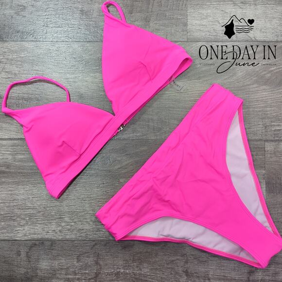 CharmLeaks High Cut Bikini Swimsuit Size L - Picture 1 of 4